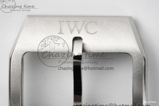 MIROTIME 0323 Pilot Chrono SS AZF 1:1 Best Edition Blue Dial on Brown Leather Strap A TimelessDesign 7060